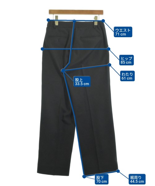 PUBLIC TOKYO（パブリック　トウキョウ）スラックス 黒 サイズ:2(M位) レディース/2200625442041