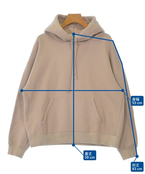 PUBLIC TOKYO（パブリック　トウキョウ）パーカー ベージュ サイズ:02(M位) レディース/2200625442119
