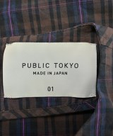 PUBLIC TOKYO（パブリック　トウキョウ）ブラウス 茶 サイズ:1(S位) レディース/2200640576080