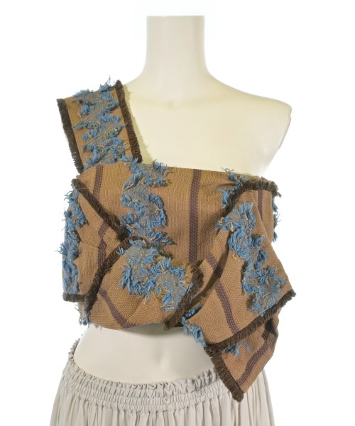 PUBLIC TOKYO(パブリック　トウキョウ)ベスト 茶 サイズ:F/2200643655034