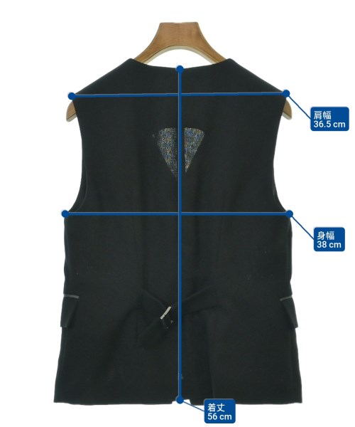 PUBLIC TOKYO（パブリック　トウキョウ）ジャケット 黒 サイズ:F レディース/2200622131030