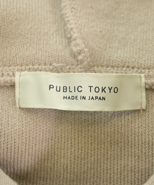 PUBLIC TOKYO（パブリック　トウキョウ）ニット・セーター ベージュ サイズ:F レディース/2200622579016