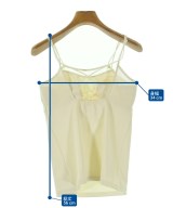 PUBLIC TOKYO（パブリック　トウキョウ）キャミソール 白 サイズ:F レディース/2200600170051