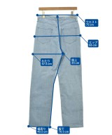 PUBLIC TOKYO（パブリック　トウキョウ）デニムパンツ 青 サイズ:4(XL位) レディース/2200629029088