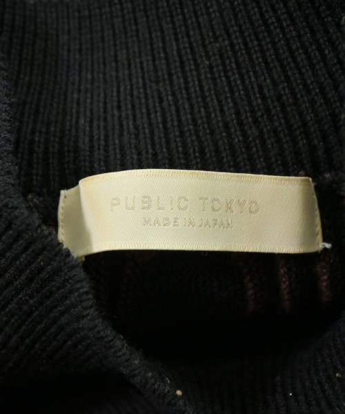 PUBLIC TOKYO（パブリック　トウキョウ）ワンピース 黒 サイズ:F レディース/2200630988060