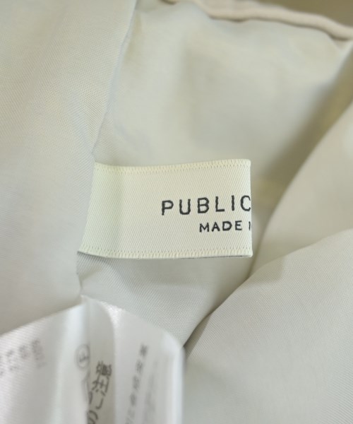 PUBLIC TOKYO（パブリック　トウキョウ）スラックス 白 サイズ:1(S位) レディース/2200632222032