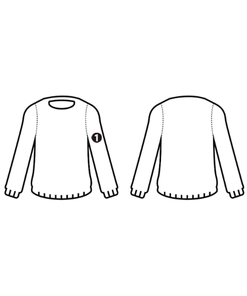 PUBLIC TOKYO（パブリック　トウキョウ）カーディガン その他（柄物・カラフル） サイズ:F レディース/2200616849019