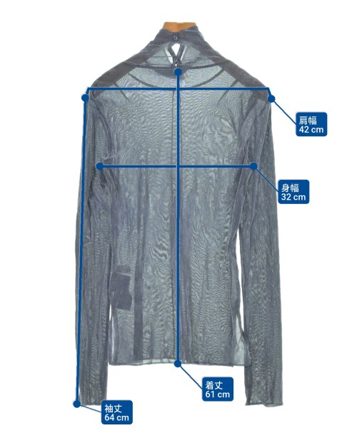 PUBLIC TOKYO（パブリック　トウキョウ）Tシャツ・カットソー 紺 サイズ:F レディース/2200617555063