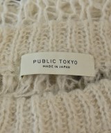 PUBLIC TOKYO（パブリック　トウキョウ）ニット・セーター ベージュ サイズ:F レディース/2200618897070
