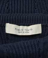 PUBLIC TOKYO（パブリック　トウキョウ）ベスト/ノースリーブ 紺 サイズ:F レディース/2200616407035