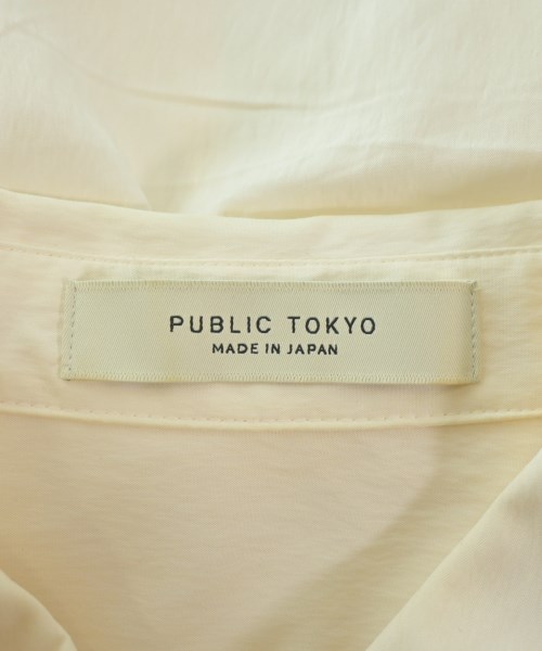 PUBLIC TOKYO（パブリック　トウキョウ）カジュアルシャツ 白 サイズ:F レディース/2200619375010