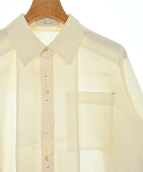 PUBLIC TOKYO（パブリック　トウキョウ）カジュアルシャツ 白 サイズ:F レディース/2200619375010