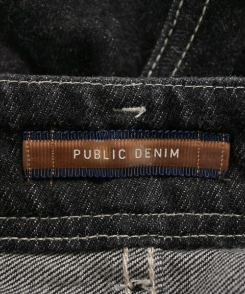 PUBLIC TOKYO（パブリック　トウキョウ）デニムパンツ 黒 サイズ:3(L位) レディース/2200611683083