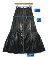 PUBLIC TOKYO（パブリック　トウキョウ）ロング・マキシ丈スカート 黒 サイズ:F レディース/2200606777193