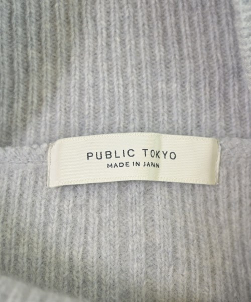PUBLIC TOKYO（パブリック　トウキョウ）ニット・セーター グレー サイズ:F レディース/2200608565101