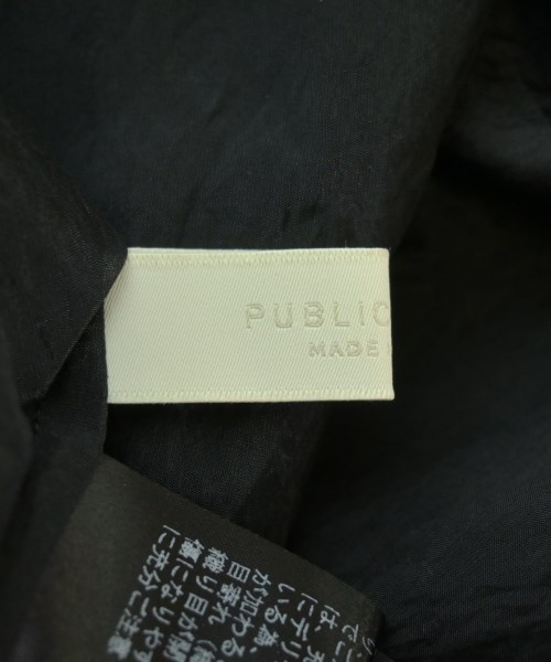 PUBLIC TOKYO（パブリック　トウキョウ）ワンピース 黒 サイズ:F レディース/2200672437038