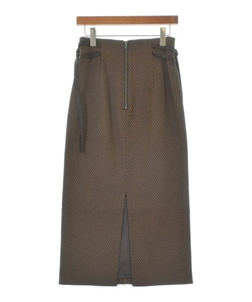 PUBLIC TOKYO（パブリック　トウキョウ）ロング・マキシ丈スカート 茶 サイズ:F レディース/2200671729028