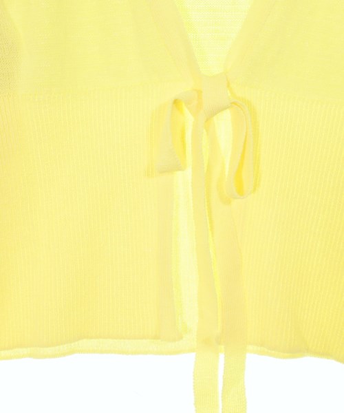 PUBLIC TOKYO（パブリック　トウキョウ）カーディガン 黄 サイズ:F レディース/2200677714288