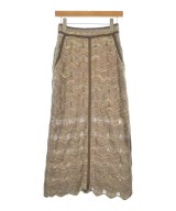 PUBLIC TOKYO（パブリック　トウキョウ）ロング・マキシ丈スカート 茶 サイズ:F レディース/2200672344022