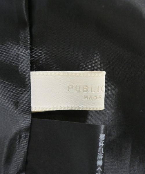 PUBLIC TOKYO（パブリック　トウキョウ）ワンピース 黒 サイズ:1(S位) レディース/2200677792019