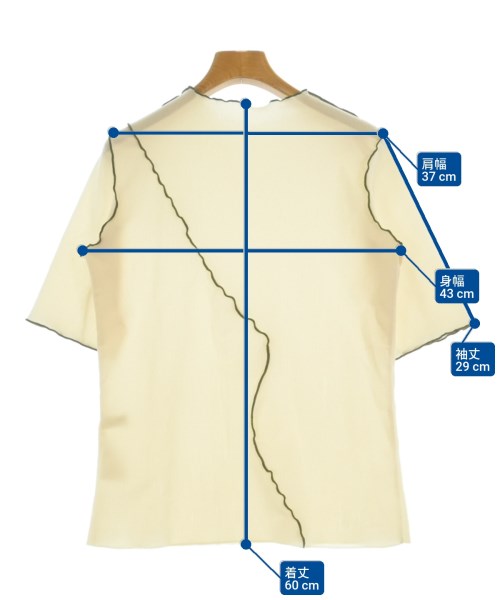 PUBLIC TOKYO（パブリック　トウキョウ）Tシャツ・カットソー ベージュ サイズ:F レディース/2200680476104