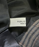 PUBLIC TOKYO（パブリック　トウキョウ）ひざ丈スカート グレー サイズ:F レディース/2200693585183