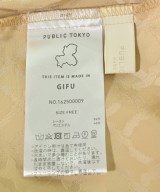 PUBLIC TOKYO（パブリック　トウキョウ）ブラウス ベージュ サイズ:F レディース/2200697421036