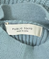 PUBLIC TOKYO（パブリック　トウキョウ）ニット・セーター 青 サイズ:F レディース/2200697881021