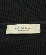PUBLIC TOKYO（パブリック　トウキョウ）Tシャツ・カットソー 黒 サイズ:F レディース/2200697521040