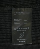 PUBLIC TOKYO（パブリック　トウキョウ）Tシャツ・カットソー 黒 サイズ:F レディース/2200697521040