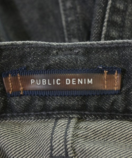 PUBLIC TOKYO（パブリック　トウキョウ）デニムパンツ 黒 サイズ:2-L レディース/2200655417125