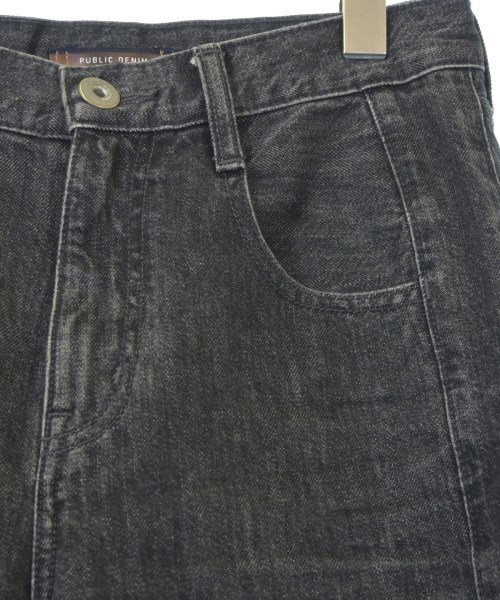 PUBLIC TOKYO（パブリック　トウキョウ）デニムパンツ 黒 サイズ:2-L レディース/2200655417125
