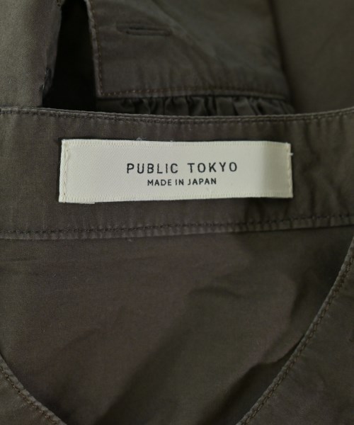 PUBLIC TOKYO（パブリック　トウキョウ）カジュアルシャツ 茶 サイズ:F レディース/2200655988069