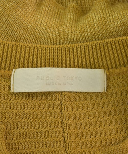 PUBLIC TOKYO（パブリック　トウキョウ）アンサンブル 黄 サイズ:F レディース/2200649088058