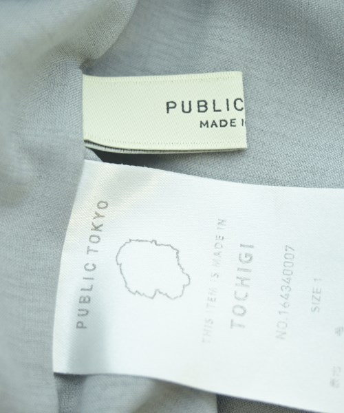 PUBLIC TOKYO（パブリック　トウキョウ）その他 グレー サイズ:1(S位) レディース/2200655112105