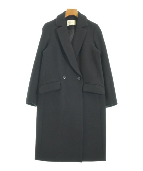 PUBLIC TOKYO(パブリック　トウキョウ)チェスターコート 黒 サイズ:1(S位)/2200655913023