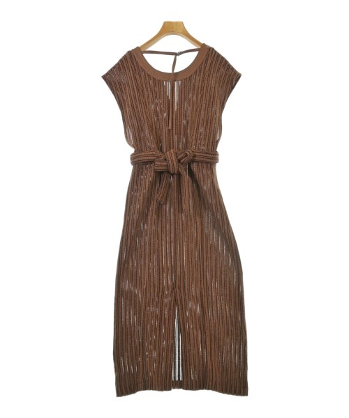 PUBLIC TOKYO（パブリック　トウキョウ）ワンピース ベージュ サイズ:F レディース/2200652575040