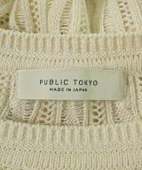 PUBLIC TOKYO（パブリック　トウキョウ）ニット・セーター 白 サイズ:F レディース/2200711362055