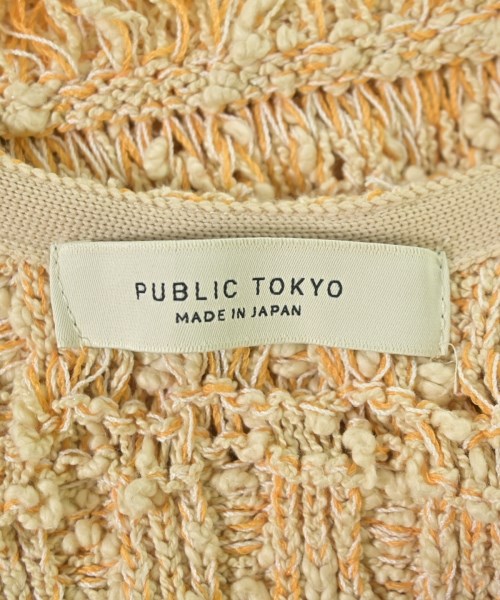 PUBLIC TOKYO（パブリック　トウキョウ）ベスト/ノースリーブ オレンジ サイズ:F レディース/2200711362062