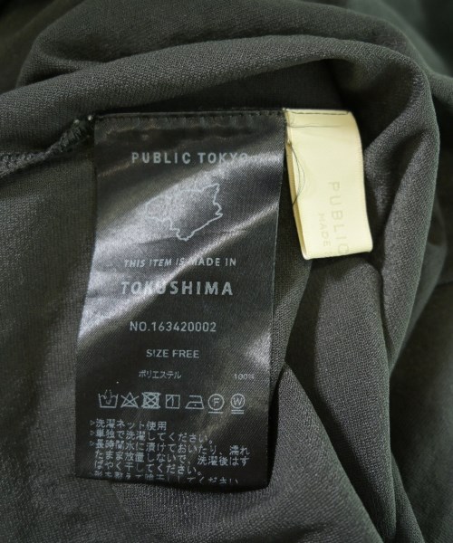 PUBLIC TOKYO（パブリック　トウキョウ）Tシャツ・カットソー グレー サイズ:F レディース/2200715688021