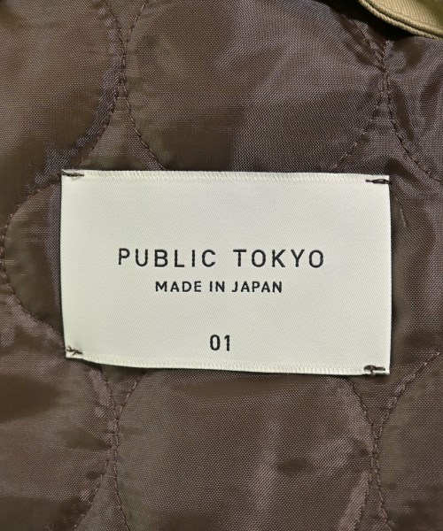 PUBLIC TOKYO（パブリック　トウキョウ）トレンチコート ベージュ サイズ:01(S位) レディース/2200714779027