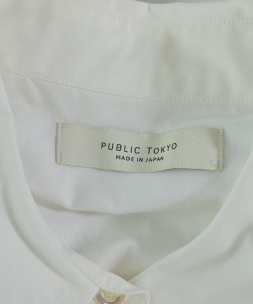 PUBLIC TOKYO（パブリック　トウキョウ）カジュアルシャツ 白 サイズ:F レディース/2200633598037
