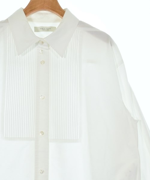 PUBLIC TOKYO（パブリック　トウキョウ）カジュアルシャツ 白 サイズ:F レディース/2200633598037