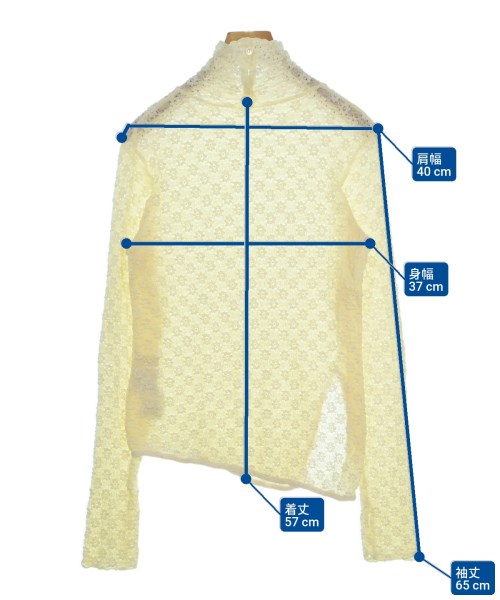 PUBLIC TOKYO（パブリック　トウキョウ）Tシャツ・カットソー 黄 サイズ:F レディース/2200633598044