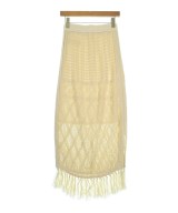 PUBLIC TOKYO（パブリック　トウキョウ）ロング・マキシ丈スカート 黄 サイズ:F レディース/2200633598051