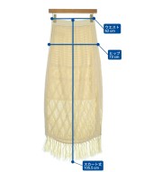 PUBLIC TOKYO（パブリック　トウキョウ）ロング・マキシ丈スカート 黄 サイズ:F レディース/2200633598051