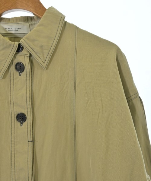 PUBLIC TOKYO（パブリック　トウキョウ）カジュアルシャツ ベージュ サイズ:F レディース/2200634441066