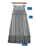 PUBLIC TOKYO（パブリック　トウキョウ）ロング・マキシ丈スカート グレー サイズ:F レディース/2200648554011