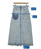 PUBLIC TOKYO（パブリック　トウキョウ）ロング・マキシ丈スカート 青 サイズ:2(M位) レディース/2200632683017