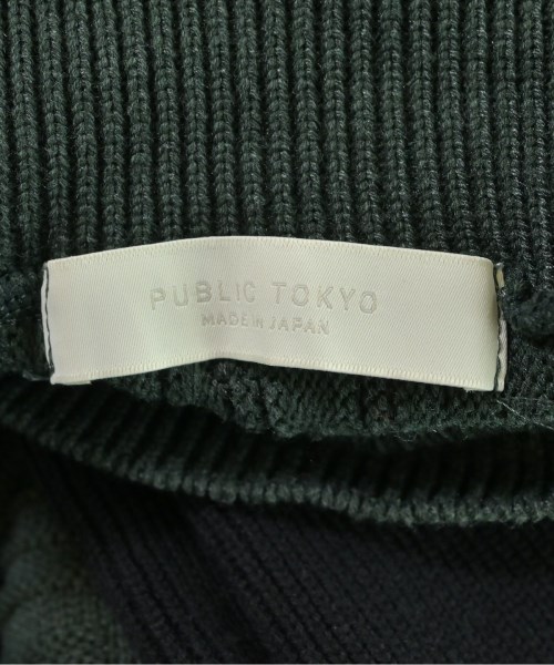 PUBLIC TOKYO（パブリック　トウキョウ）ワンピース 緑 サイズ:F レディース/2200642416025